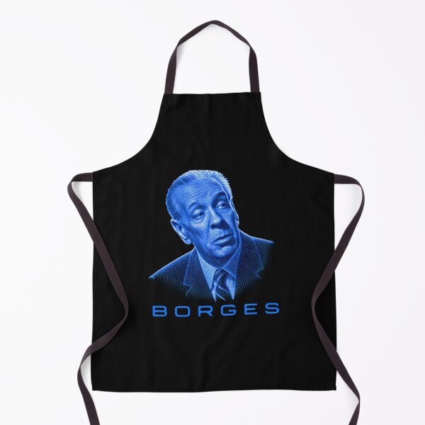 Item preview, Jorge Luis Borges neon wireframe style portrait designed and sold by CMYKStudio.