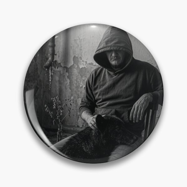 Item preview, sad man designed and sold by CyberpunkOx.