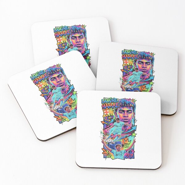 Item preview, Lamine Yamal Neon Graffiti Art designed and sold by annaarthk.
