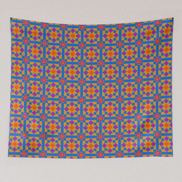 Item preview, Geometric Pattern: Canterbury: Pop designed and sold by Red Wolf.