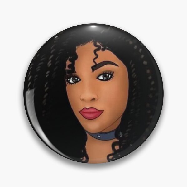 Item preview, Melanin Queen Natural Hair Portrait designed and sold by LC&LCPlatform.