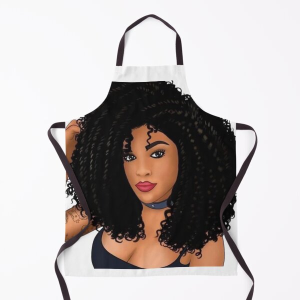 Item preview, Melanin Queen Natural Hair Portrait  designed and sold by LC&LCPlatform.