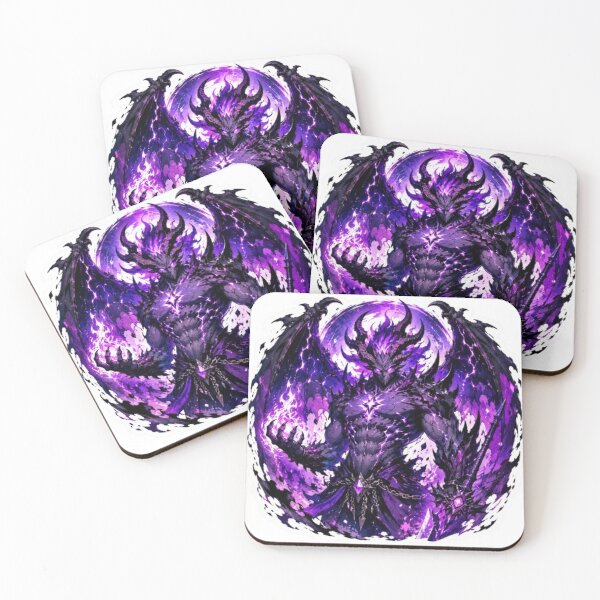 Aperçu de l'œuvre Void Dragon Demon Warrior Sticker | Dark Fantasy Anime Style créée et vendue par MeowLoka ⭐⭐⭐⭐.