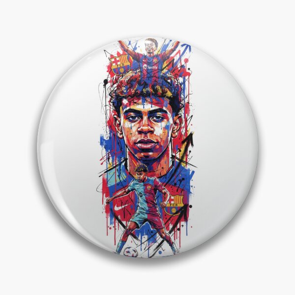 Item preview, Lamine Yamal Paint Splatter designed and sold by annaarthk.