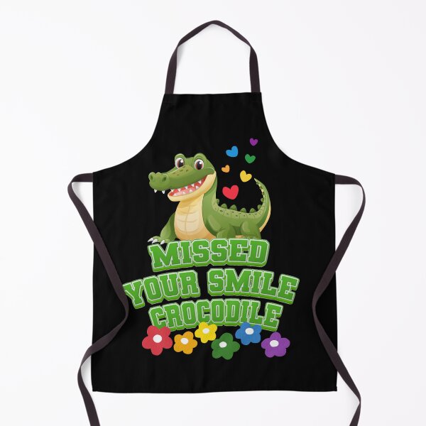Item preview, Missed Your Smile Crocodile A Fun Design For Kids and School designed and sold by DarkRelicStudio.