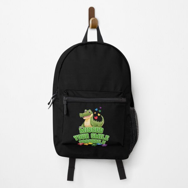 Item preview, Missed Your Smile Crocodile A Fun Design For Kids and School designed and sold by DarkRelicStudio.