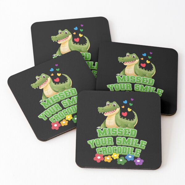 Item preview, Missed Your Smile Crocodile A Fun Design For Kids and School designed and sold by DarkRelicStudio.