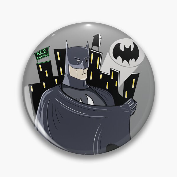 Artikelvorschau, Die Fledermaus und die Skyline von Gotham entworfen und verkauft von Jamie Collins.