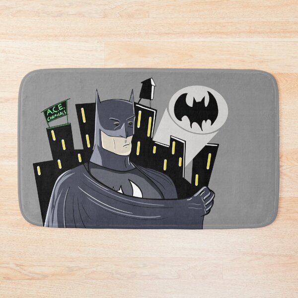 Artikelvorschau, Die Fledermaus und die Skyline von Gotham entworfen und verkauft von Jamie Collins.
