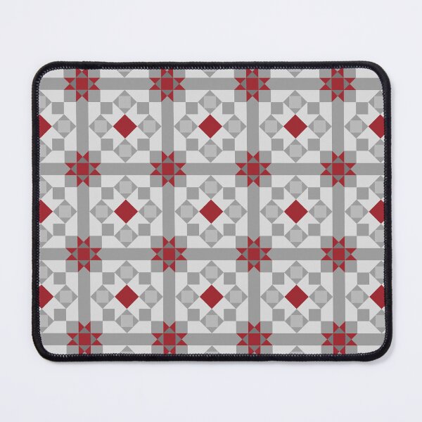 Item preview, Geometric Pattern: Canterbury: Winterberry designed and sold by Red Wolf.