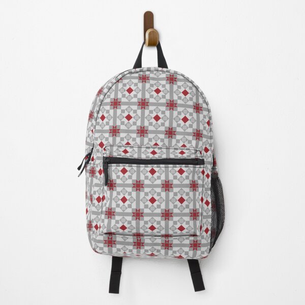 Item preview, Geometric Pattern: Canterbury: Winterberry designed and sold by Red Wolf.