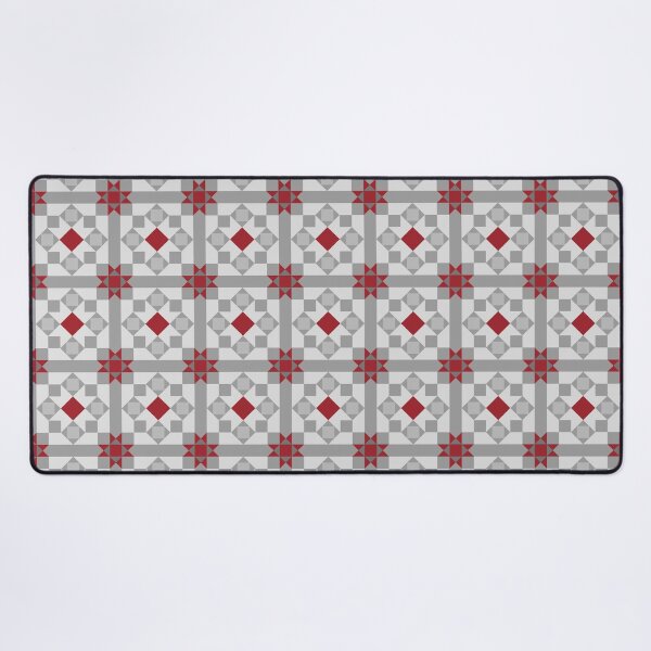 Item preview, Geometric Pattern: Canterbury: Winterberry designed and sold by Red Wolf.