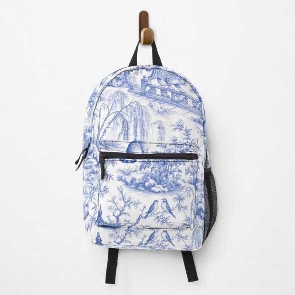 Item preview, Chinoiserie Cat Garden Seamless Pattern | Blue and White Porcelain Cat Pattern designed and sold by StickyGuys.