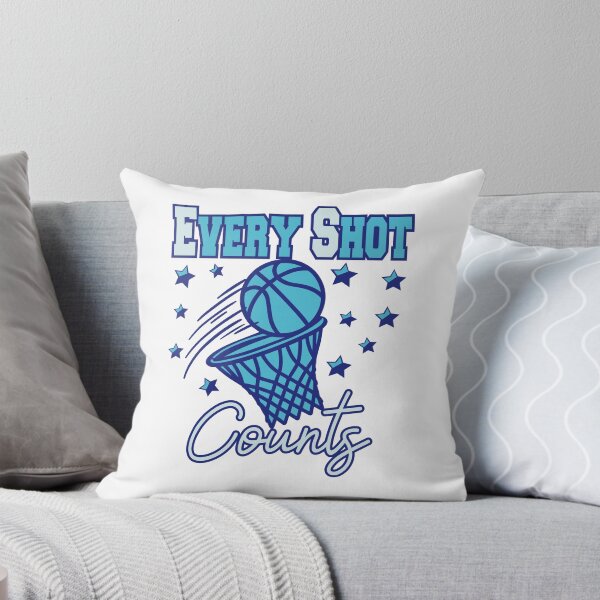 Item preview,  Every Shot Counts – Teal & Navy Varsity Basketball Design designed and sold by THROUGH-LIFE.