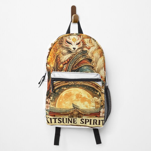 Item preview, Kitsune Spirit Japanese Fox Art designed and sold by Mohamedeinoo.