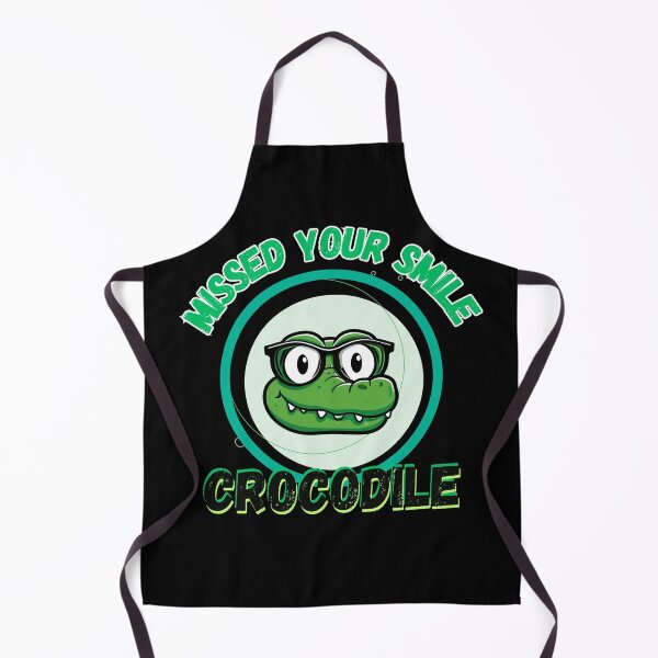 Item preview, Missed Your Smile Crocodile A Fun Design For Kids and School designed and sold by DarkRelicStudio.