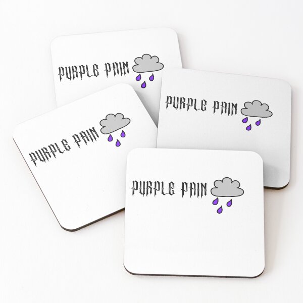 Item preview, Purple Pain Funny Sticker designed and sold by SlimyFish.