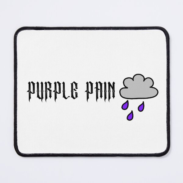 Item preview, Purple Pain Funny Sticker designed and sold by SlimyFish.