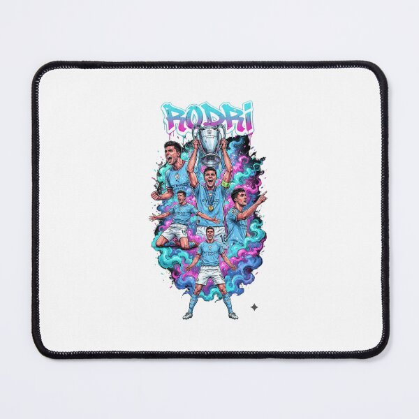 Item preview, Rodri Manchester City Champions League Winner Graffiti Art designed and sold by annaarthk.