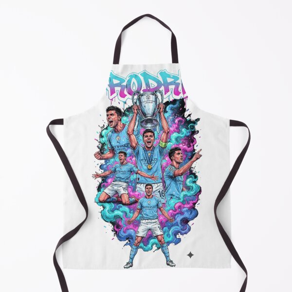 Item preview, Rodri Manchester City Champions League Winner Graffiti Art designed and sold by annaarthk.