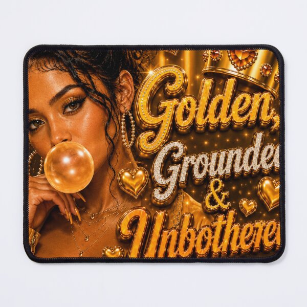 Item preview, Golden, Grounded unbothered designed and sold by HouseofMarlow.
