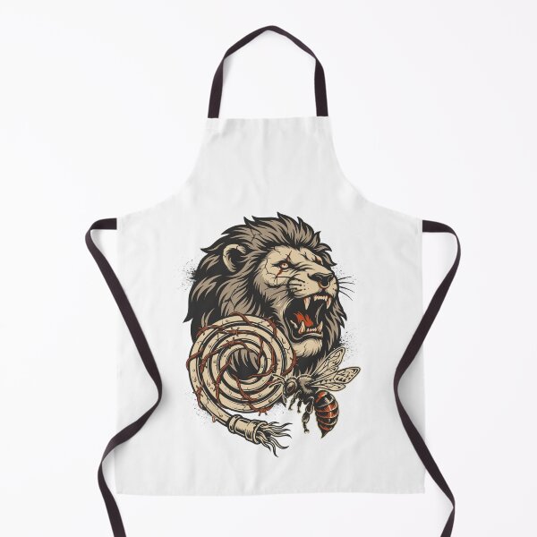 Item preview, Bee, Barbed Crown, Lion Tee v3 designed and sold by DarylWelsh2024.