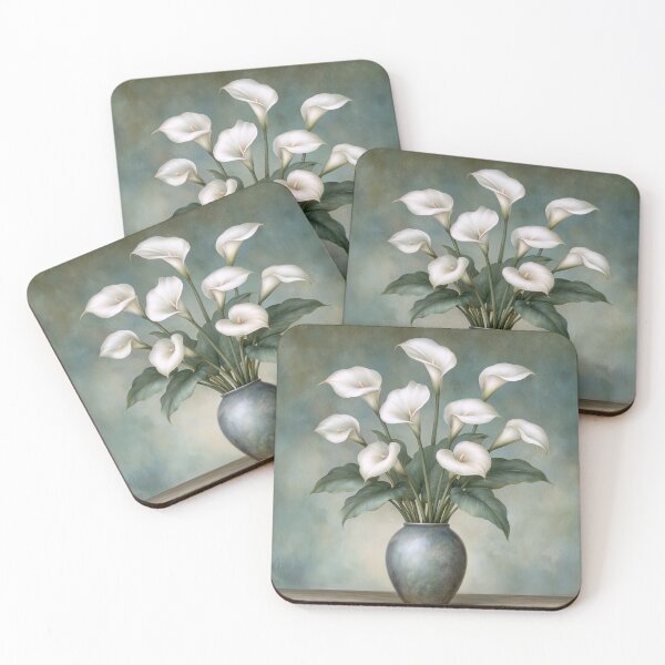 Item preview, Alabaster Symphony in Slate Blue designed and sold by bloorose.