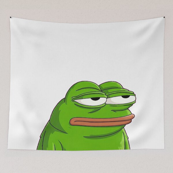 Item preview, Sad Pepe the Frog Meme designed and sold by galiatmatamu1.