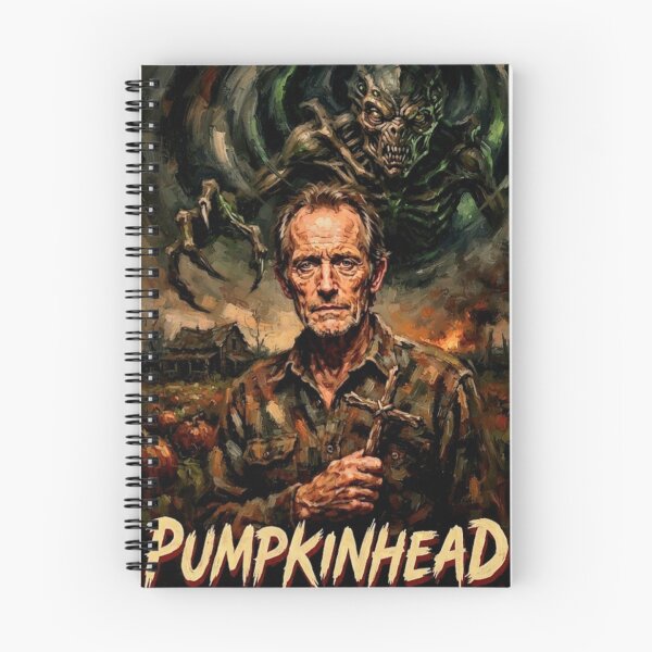 Item preview, Pumpkinhead Cult Horror Fine Art Tribute designed and sold by Art's Diner.