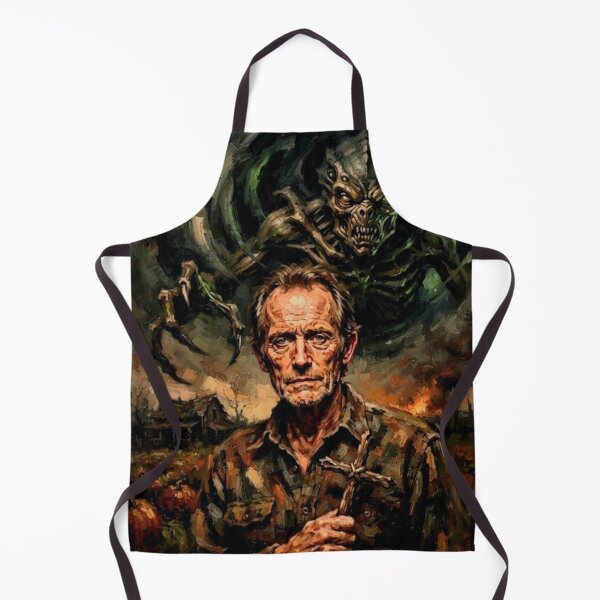 Item preview, Pumpkinhead Cult Horror Fine Art Tribute designed and sold by Art's Diner.