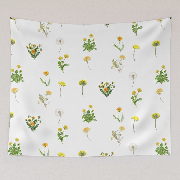 Item preview, Watercolor Blooming Dandelion Flowers   designed and sold by silviaol.