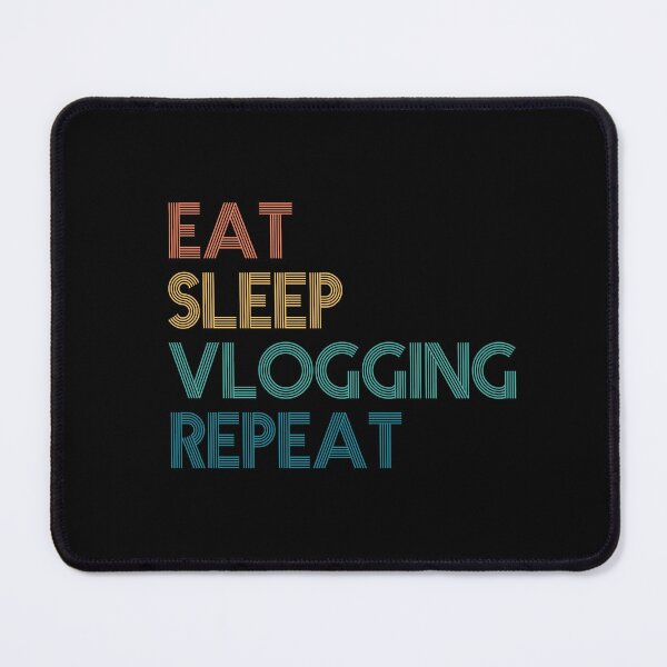 Item preview, Eat Sleep Vlogging Repeat - Gift For Vlogging Fans designed and sold by kindxinn.