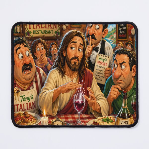 Item preview, Jesus Turns His Water Into Wine designed and sold by DazzleKitty.