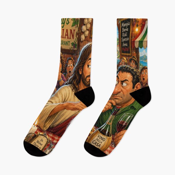 Item preview, Jesus Turns His Water Into Wine  designed and sold by DazzleKitty.