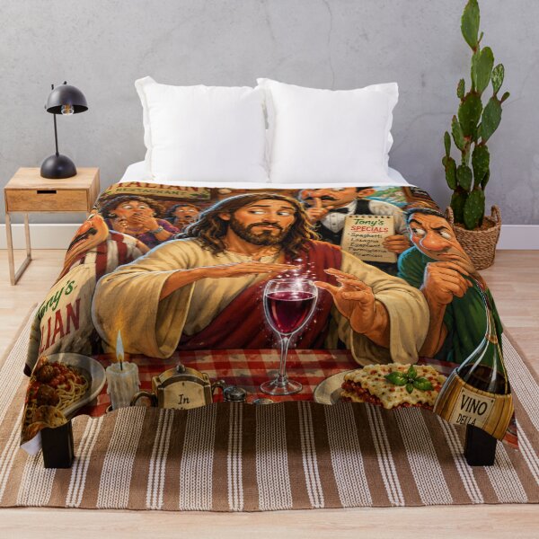 Item preview, Jesus Turns His Water Into Wine designed and sold by DazzleKitty.