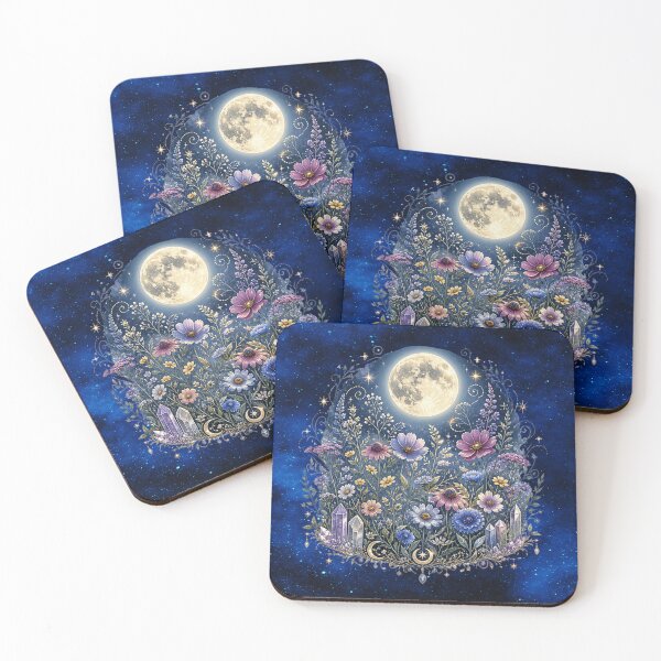 Item preview, Moonlight Blossoms — The Witch’s Enchanted Garden designed and sold by MysticOzzy.