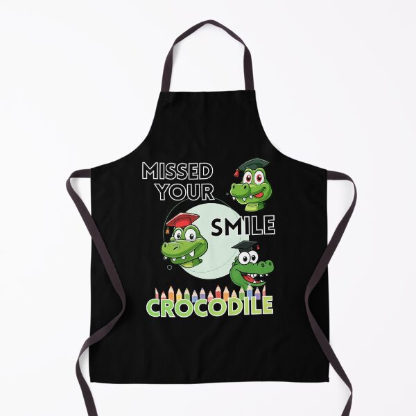 Item preview, Missed Your Smile Crocodile A Fun Design For Kids and School designed and sold by DarkRelicStudio.