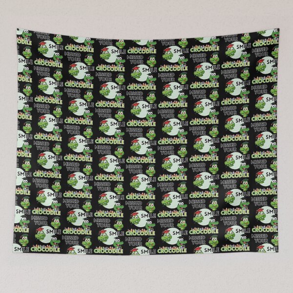 Item preview, Missed Your Smile Crocodile A Fun Design For Kids and School designed and sold by DarkRelicStudio.