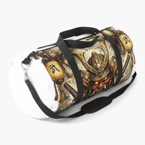Item preview, Japanese Bushido Code Samurai Warrior Oni Mask Art designed and sold by Mohamedeinoo.