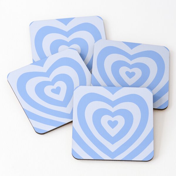 Item preview, Blue Retro Heart designed and sold by illuminarydesigns.