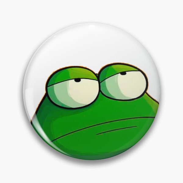 Item preview, Bored Green Frog Cartoon designed and sold by galiatmatamu1.