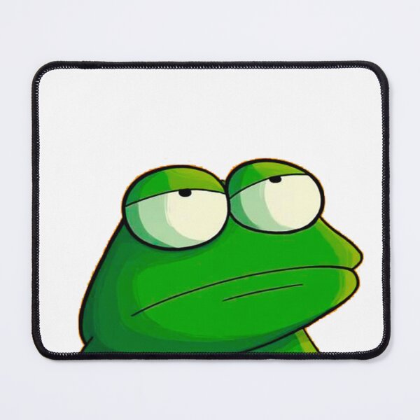 Item preview, Bored Green Frog Cartoon designed and sold by galiatmatamu1.