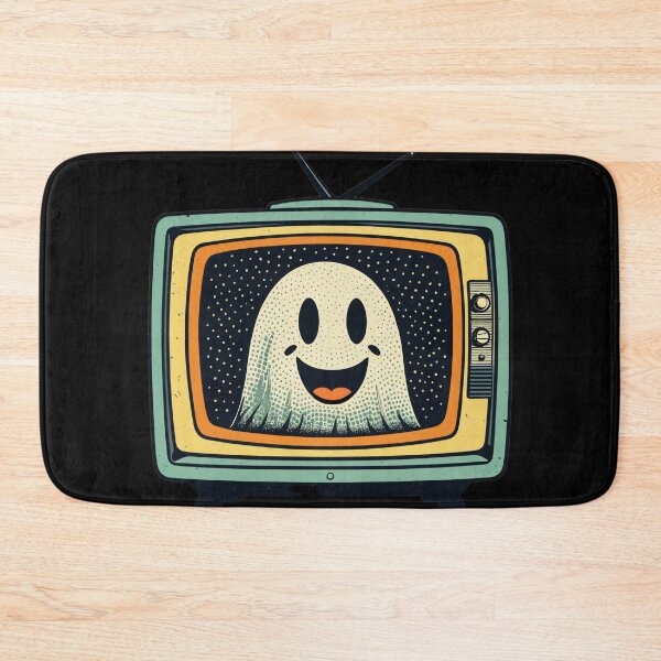 Item preview, Retro TV Static Ghost Poster Print designed and sold by RAMemory.