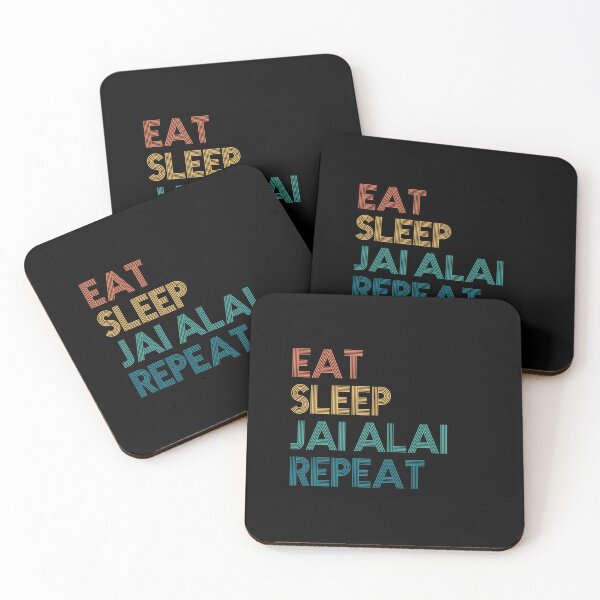 Item preview, Eat Sleep Jai Alai Repeat - Gift For Jai Alai Fans designed and sold by kindxinn.