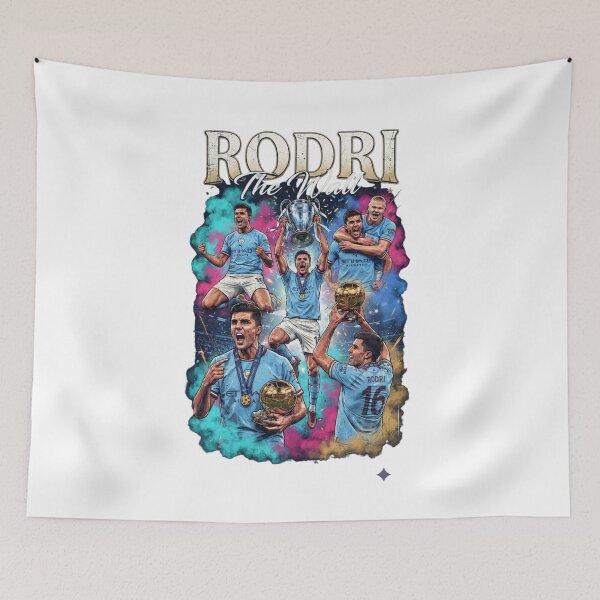 Item preview, Rodri The Wall Ballon d'Or & Champions League Winner Manchester City designed and sold by annaarthk.