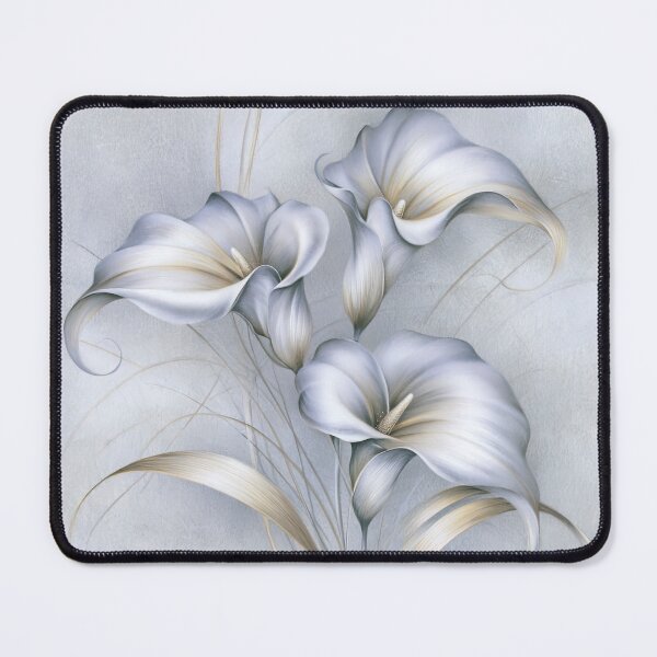 Item preview, Silver and Gold Calla Resonance designed and sold by bloorose.