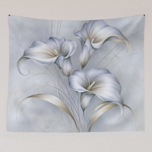 Item preview, Silver and Gold Calla Resonance designed and sold by bloorose.