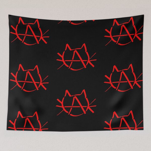 Item preview, Anarchy cat sign  designed and sold by YaroshMaria.