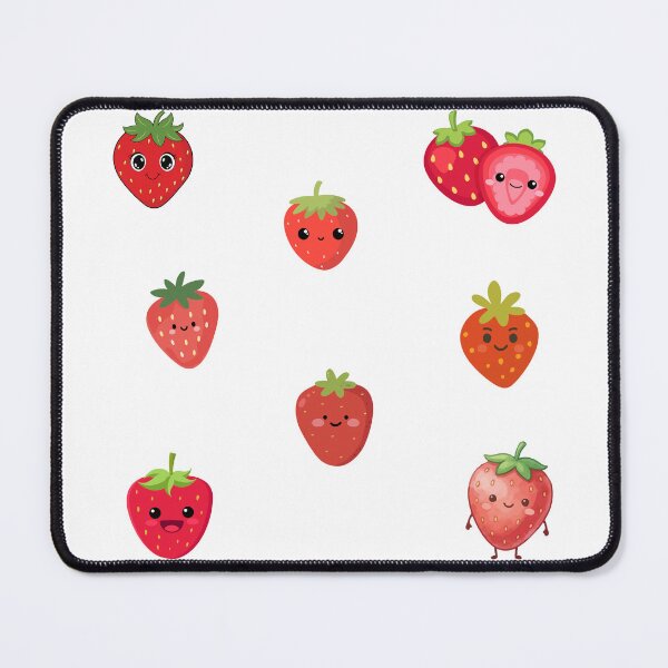 Item preview, Cute Happy Strawberries designed and sold by silviaol.