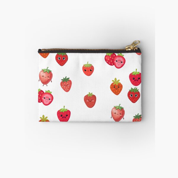 Item preview, Cute Happy Strawberries   designed and sold by silviaol.